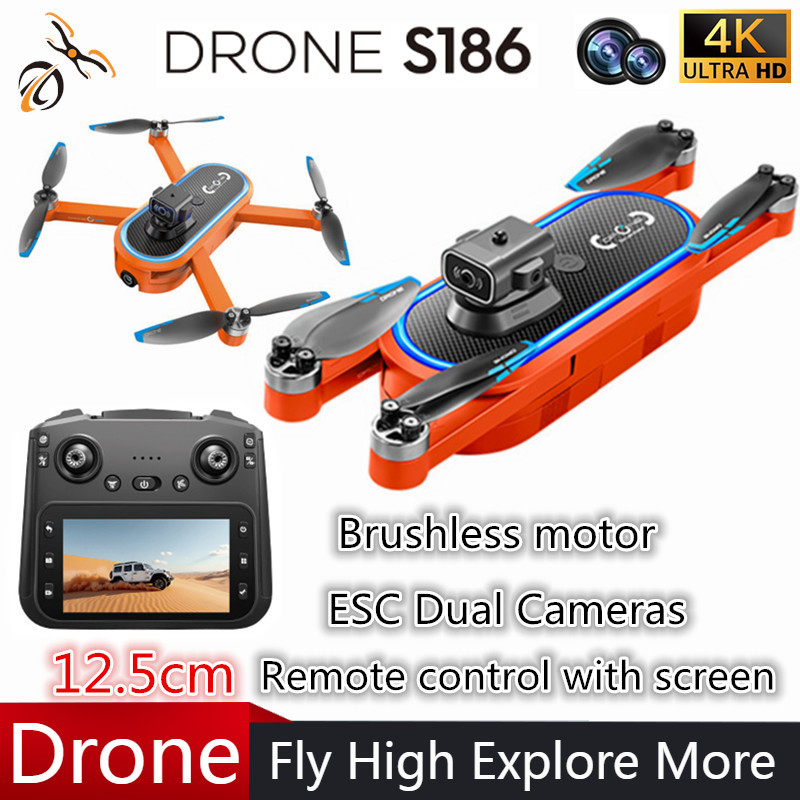 Drone Rc App - 2025 S186 Drone Professionele 4K HD