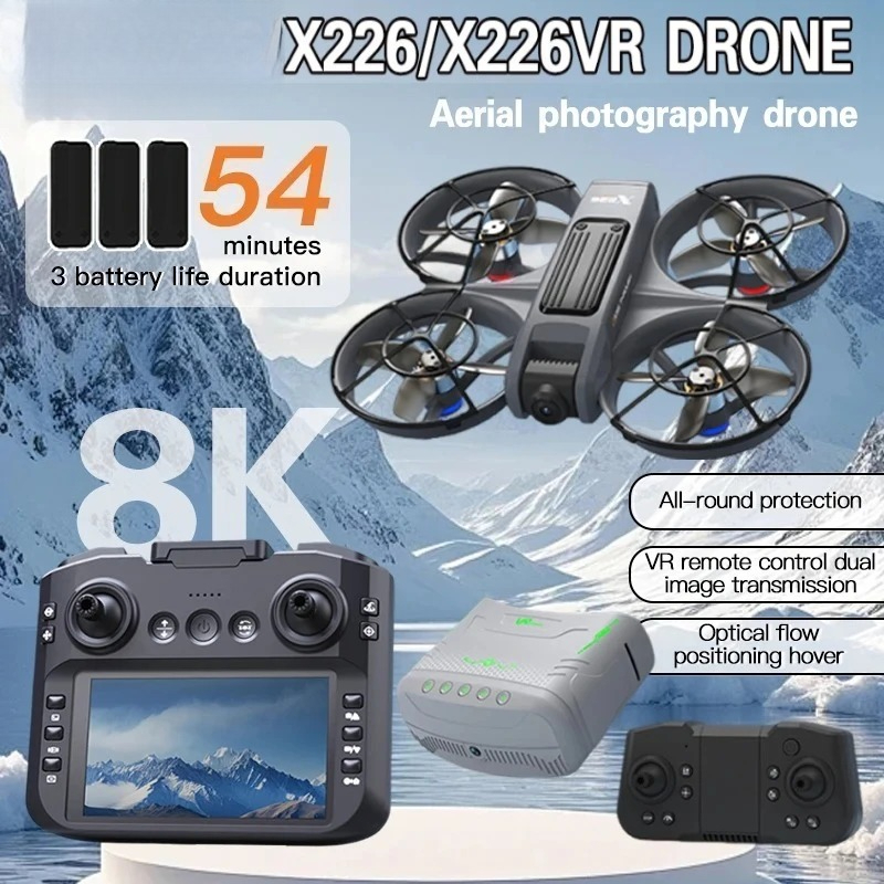 Drone Rc X226 - Originele X226/X226VR Mini Drone 4K Professionele
