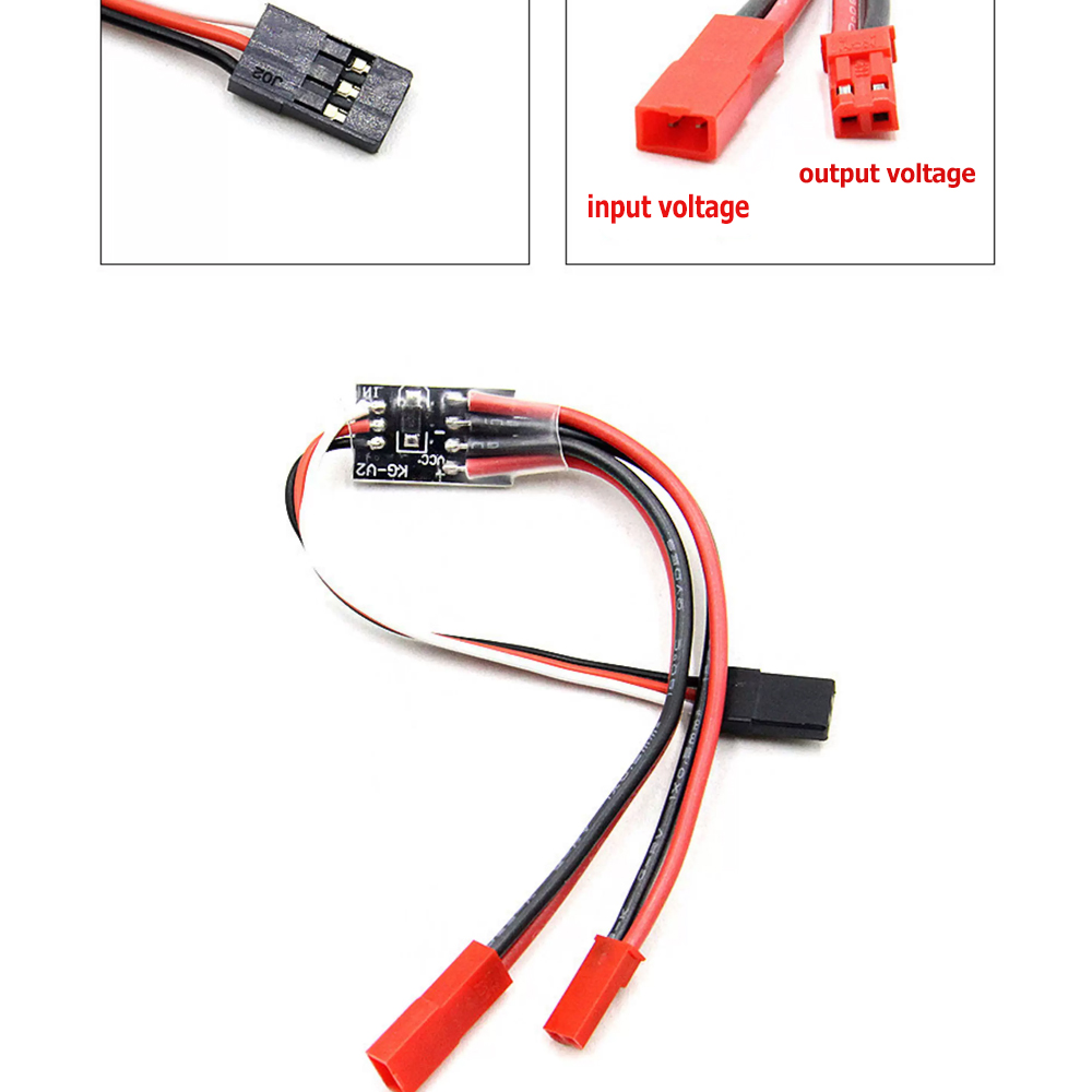 Rc Airplane Drone - 2-20A Hoge Stroom Afstandsbediening Elektronische Schakelaar