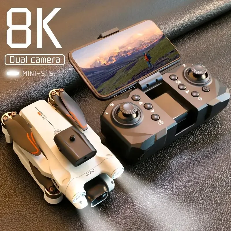 Drone Rc S1S - S1S Borstelloze Drone 4k Professionele 8K