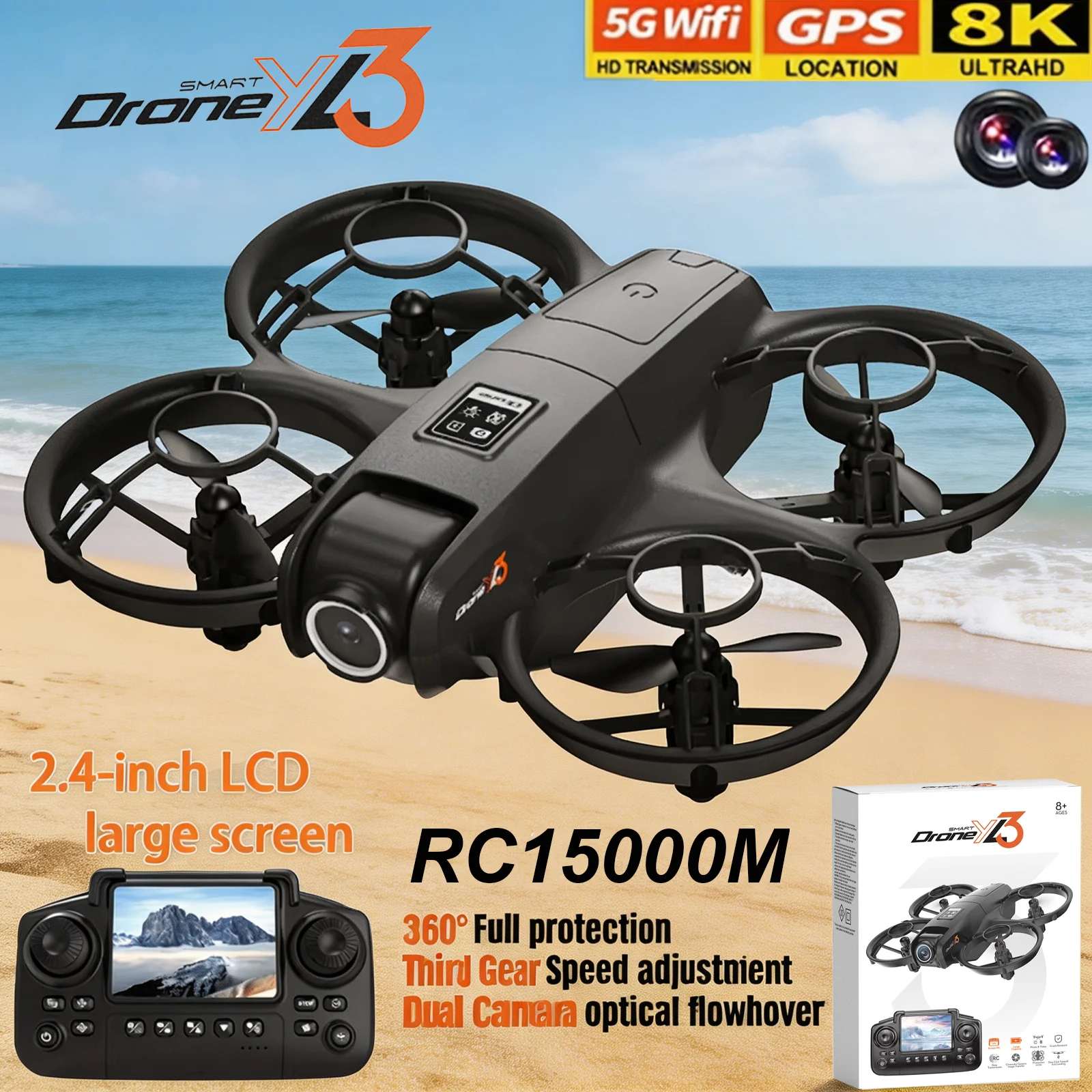 Drone Udi Rc - Nieuwe YL3 RC Drone 8K 1080P