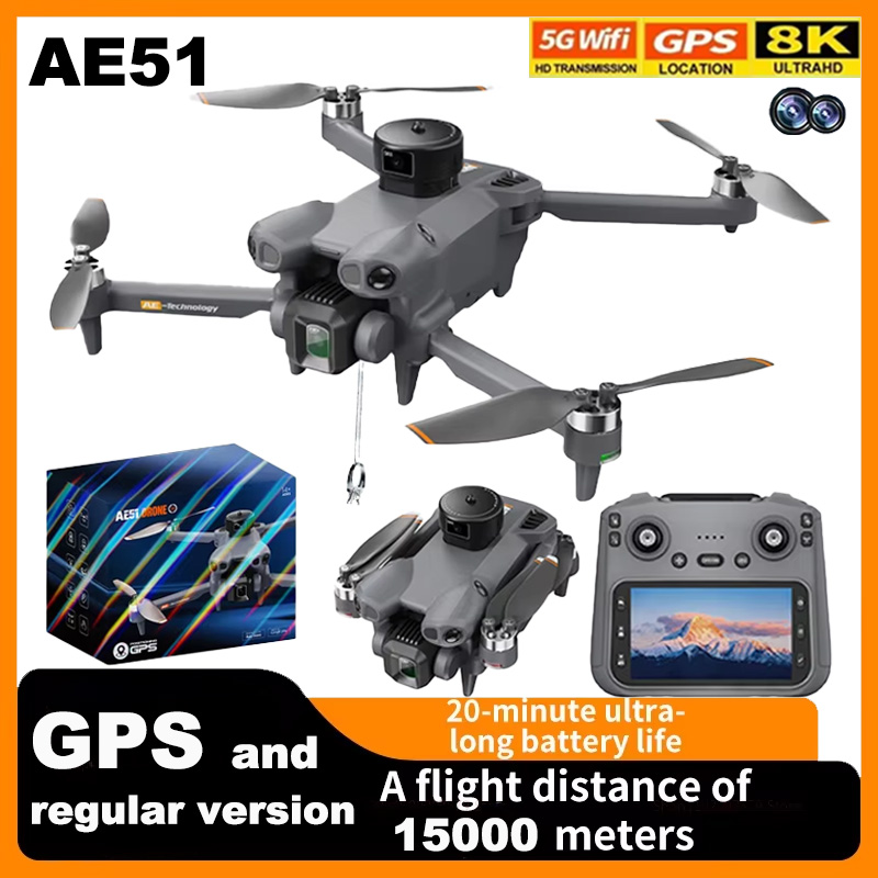 AE51 GPS Drone met 4-zijdige o - Drone Avion Rc recensie en prijs