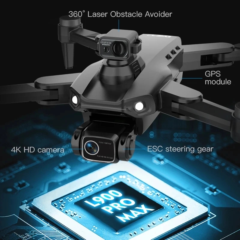 L900 Pro MAX GPS-drone 4K Prof - Drone Rc Foldable recensie en prijs
