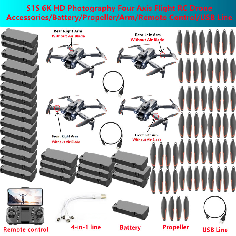 S1S 6K HD Fotografie Vierassig - Drone Rc S1S recensie en prijs