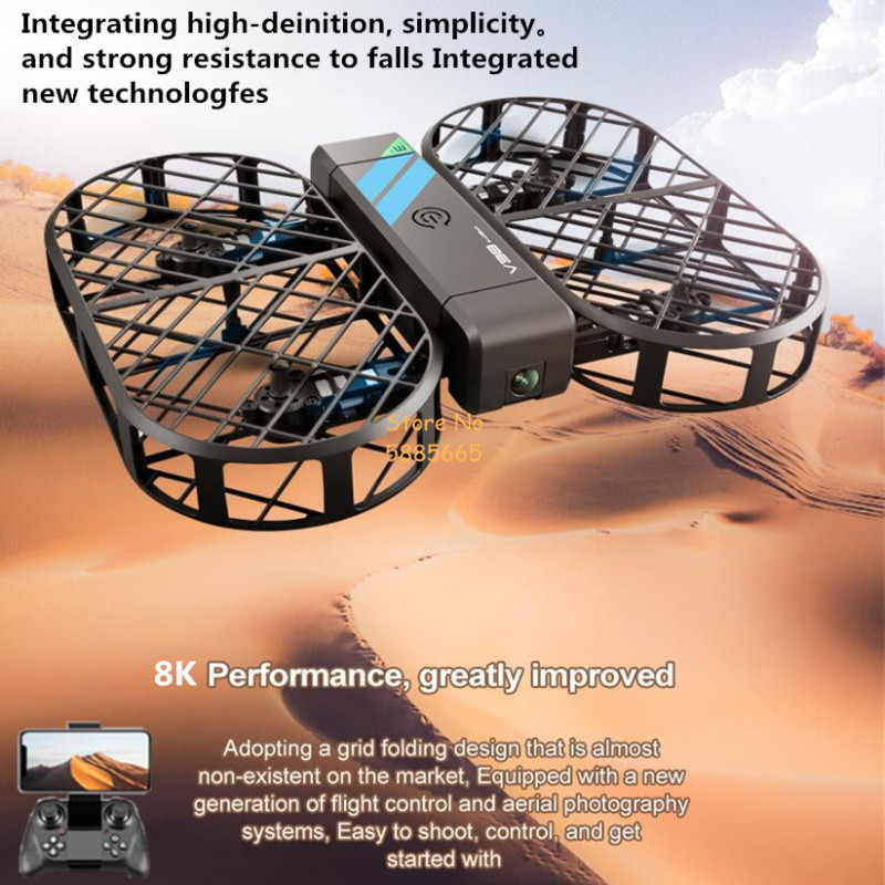 8K HD-camera 360° °   Bescherm - Drone Rc App recensie en prijs
