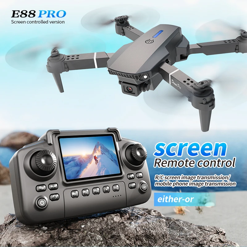 Professionele E88 PRO Drone me - Drone Rc App recensie en prijs