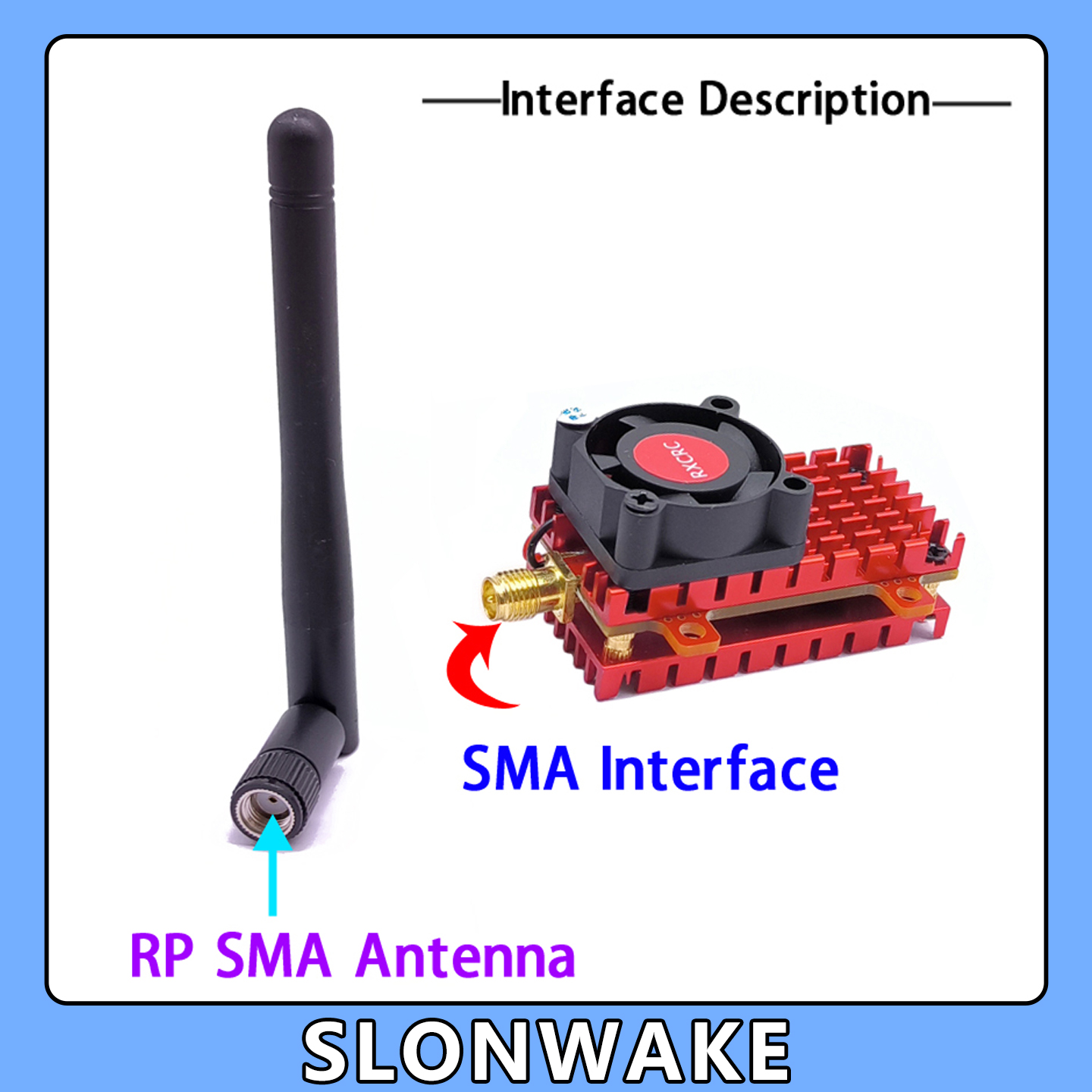 SLONWAKE 5.8G 2W VTX FPV 1800T - Drone Rc Explorer recensie en prijs