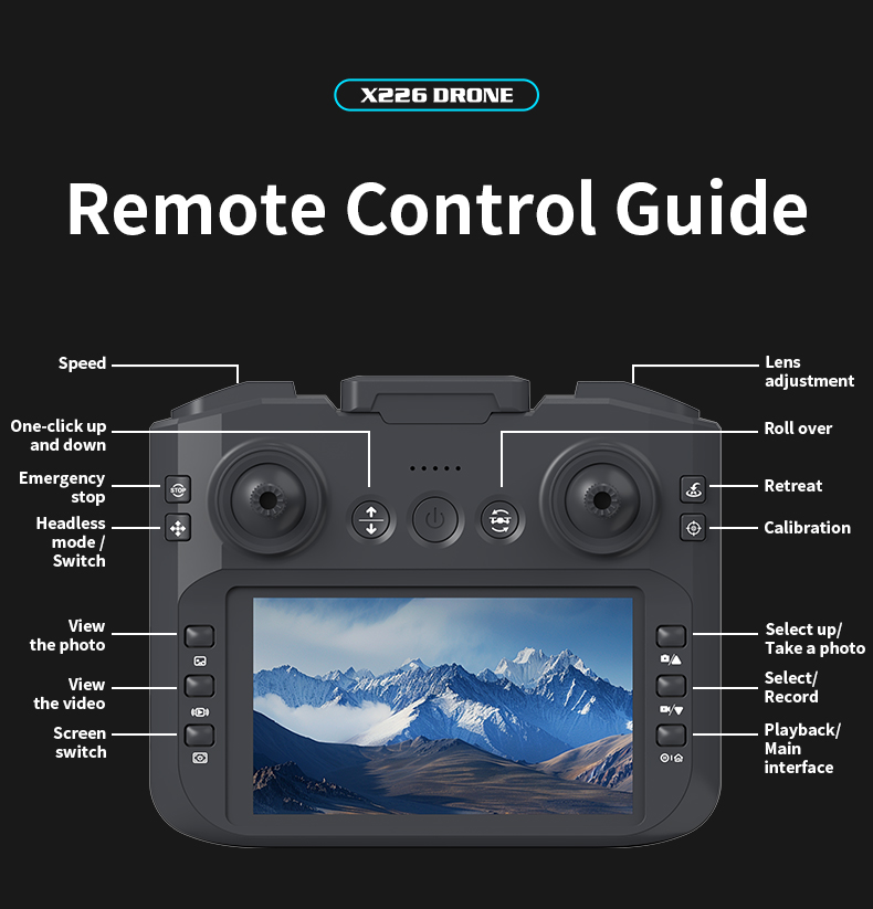 Originele X226/X226VR Mini Dro - Drone Rc X226 recensie en prijs