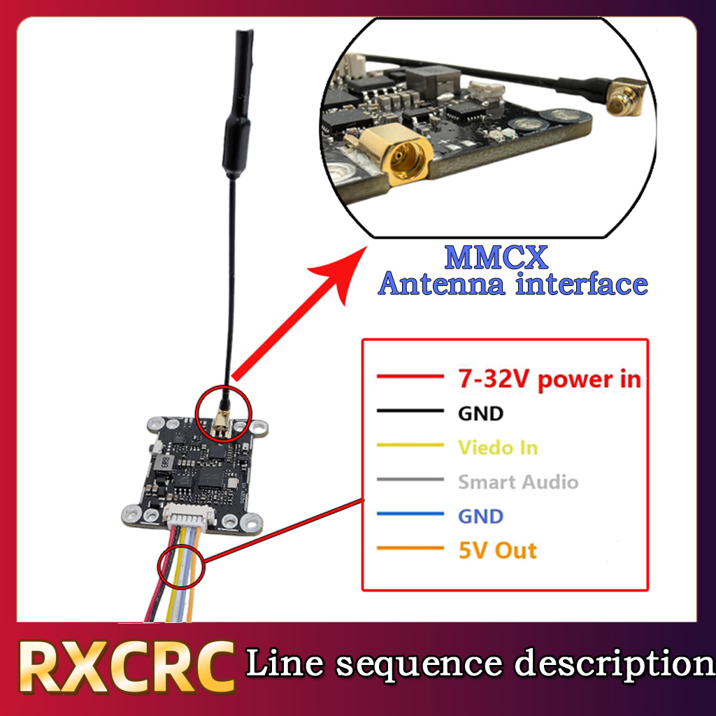 RXCRC 5.8G Module 48CH 1.6W VT - Rc Airplane Drone recensie en prijs