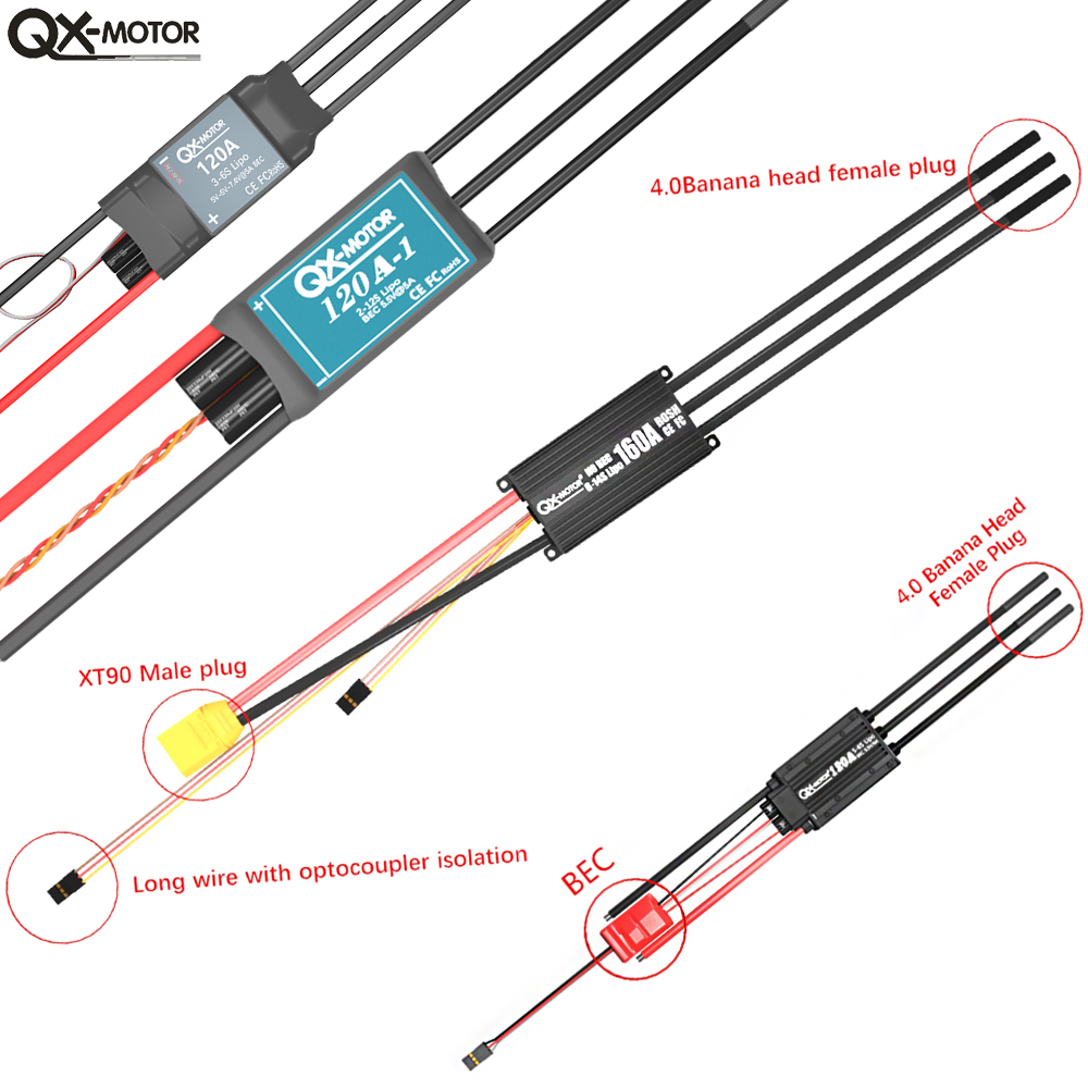 20A-120A Borstelloze ESC Snelh - Drone Rc Leading recensie en prijs