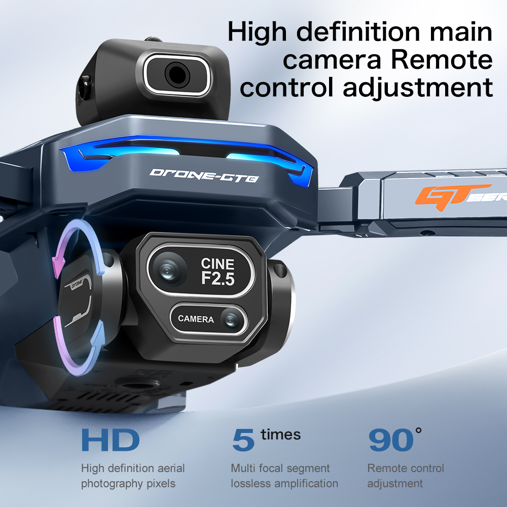 NIEUWE GT8 HD RC Drone 4K Prof - Drone Rc Foldable recensie en prijs