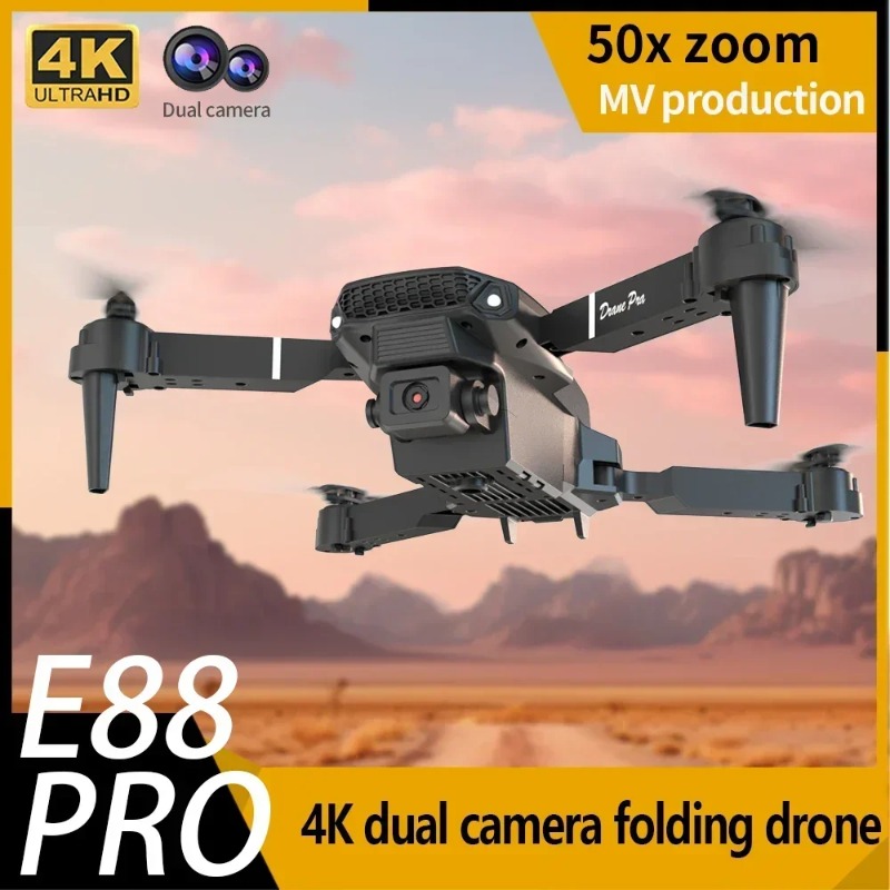 E88 Mini Drone 4K HD Camera Wi - Drone E88 Rc Quadcopter recensie en prijs