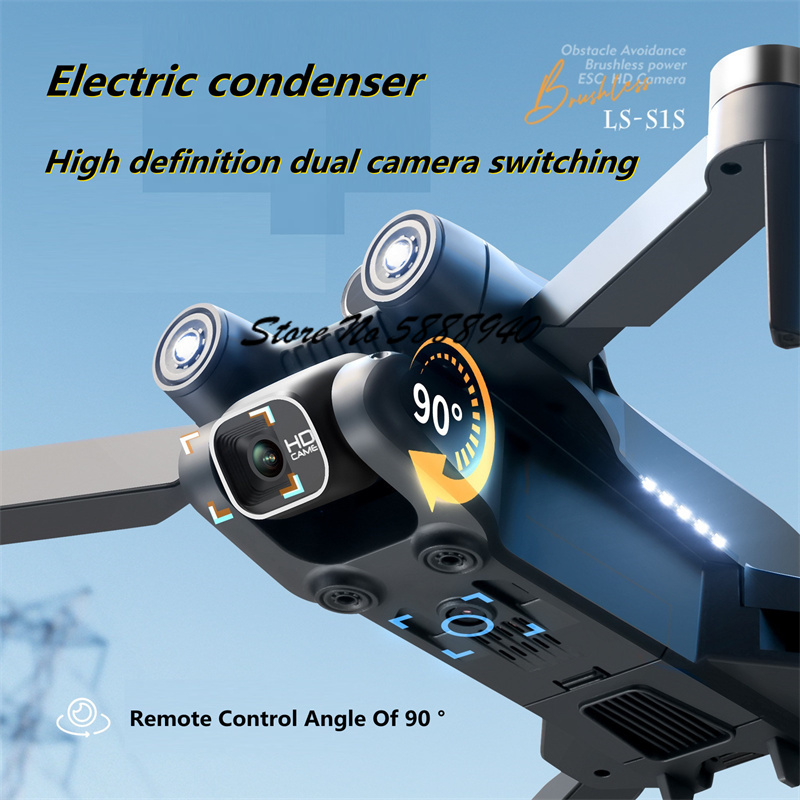 6K Optische Flow Borstelloze O - Drone Rc S1S recensie en prijs