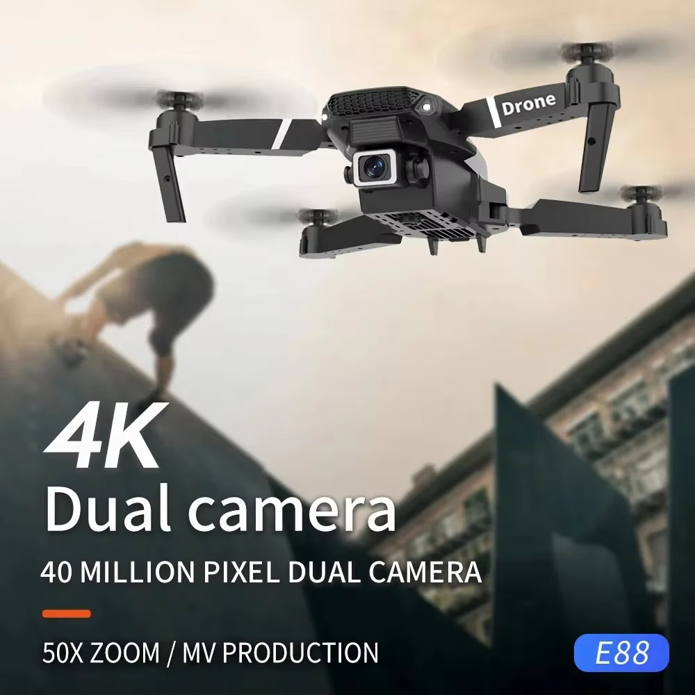2026 Professionele 6K Groothoe - Drone E88 Rc Quadcopter recensie en prijs