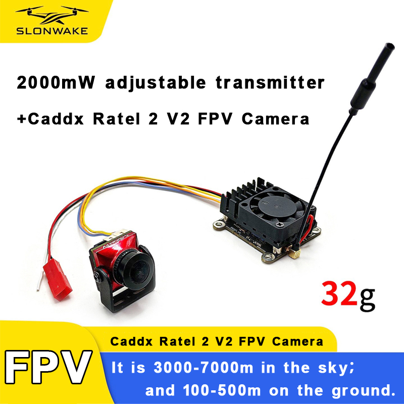 Lange afstand 5.8Ghz 2W FPV dr - Caddx Fpv Camera recensie en prijs