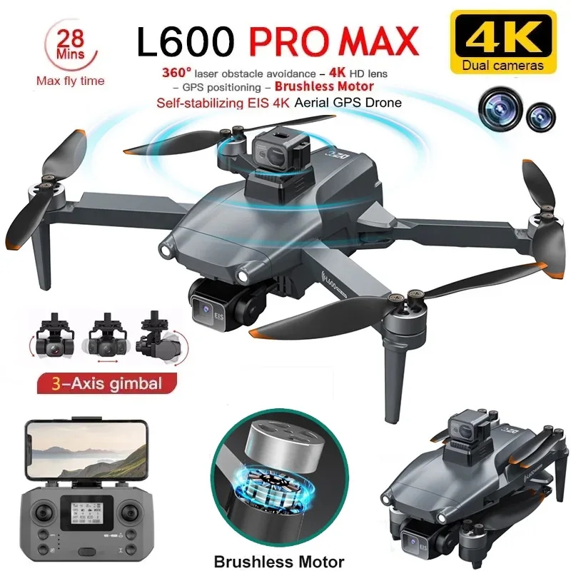 L600 PRO MAX GPS Drone Profess - Drone Rc App recensie en prijs