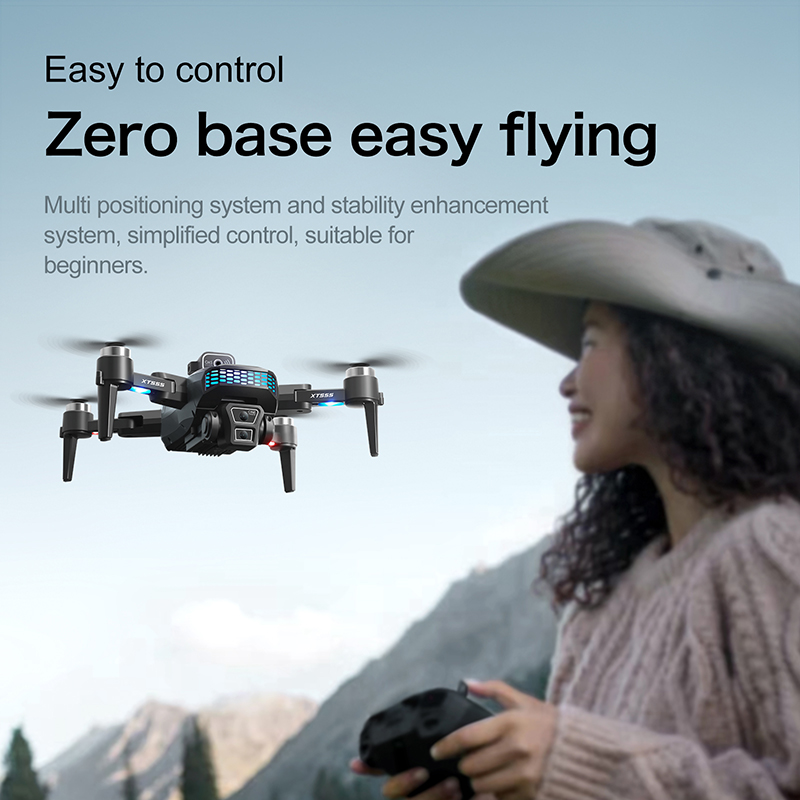 Nieuwe XT555 GPS RC Drone Cam  - Drone Rc Foldable recensie en prijs