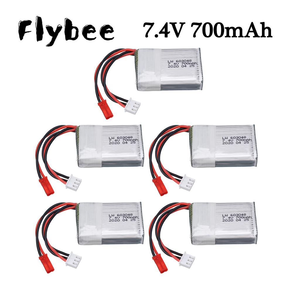 7.4V 700mAh 25c Lipo Batterij  - Drone Rc Leading recensie en prijs