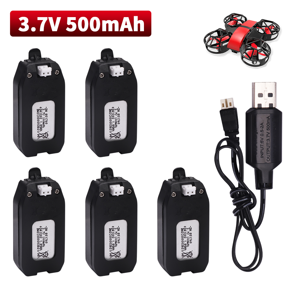 3.7V 500mAh Lithium Batterij V - Drone Rc Leading recensie en prijs