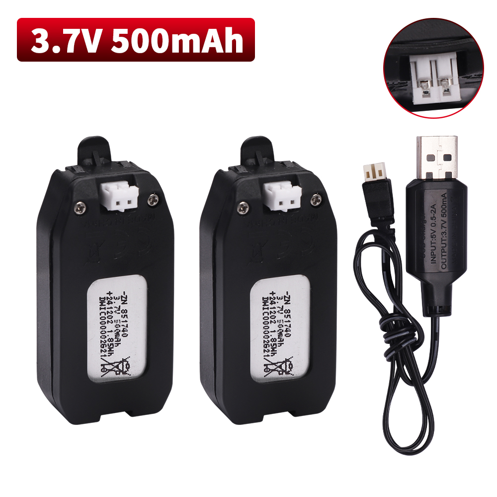 3.7V 500mAh Lithium Batterij V - Drone Rc Leading recensie en prijs