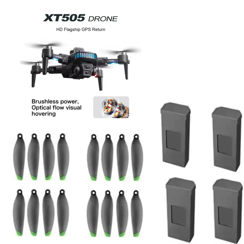 XT505 GPS RC Drone Batterij 3. - Xt505 Rc Drone recensie en prijs