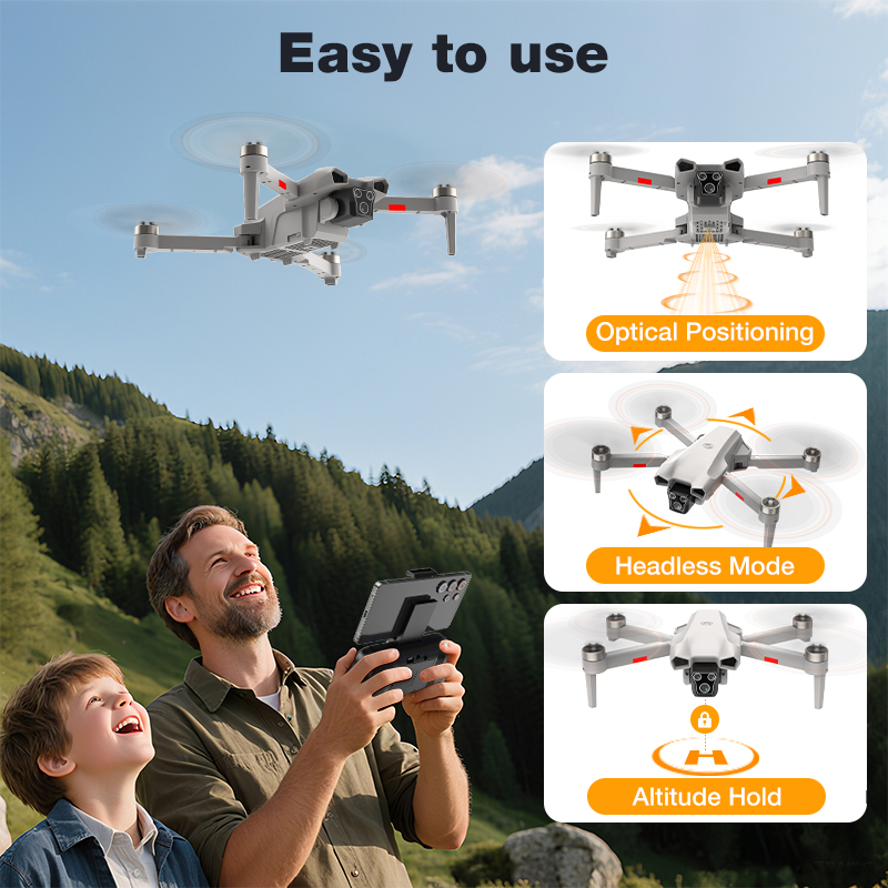 NIEUWE Hot L017 Pro Drone Bors - Drone Rc App recensie en prijs