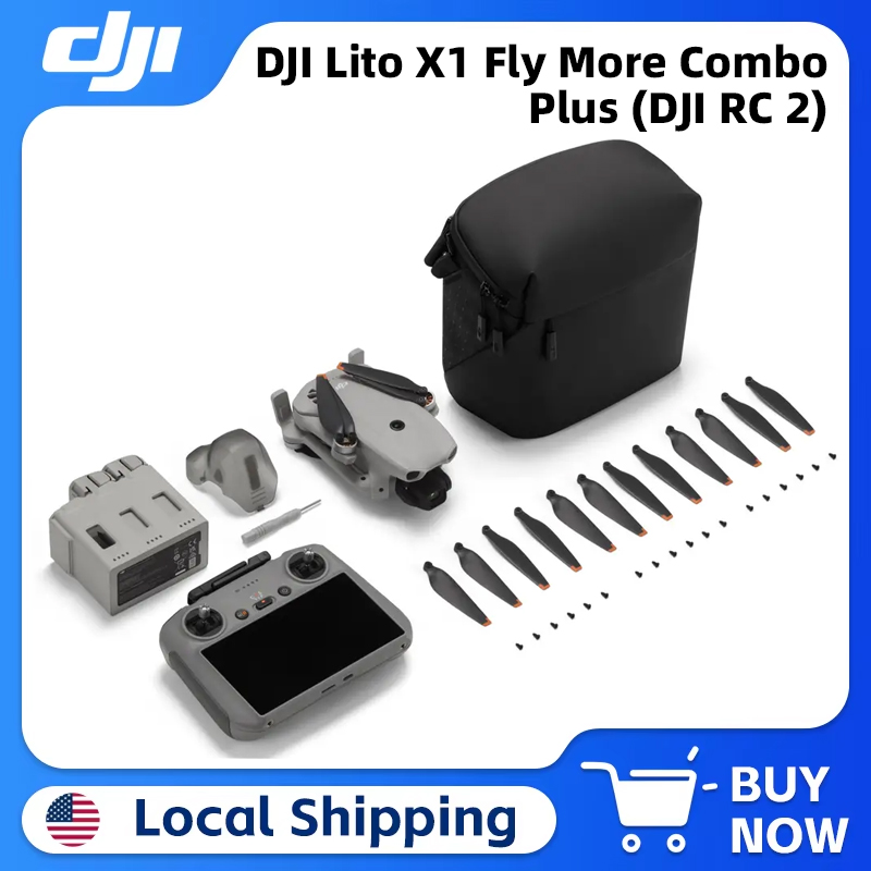 DJI Lito X1 Fly More Combo Plu - Drone Dji Rc Plus 2 recensie en prijs