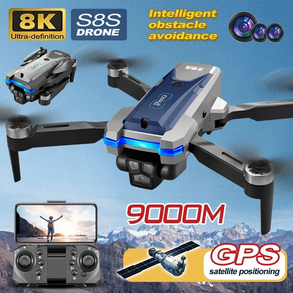 S 8S Gps Drone 5G Wifi 8K Hd D - Drone Rc App recensie en prijs